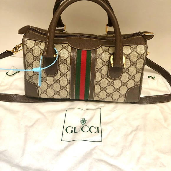 Gucci, Vintage Ophidia Boston Bag - Picture 1 of 10